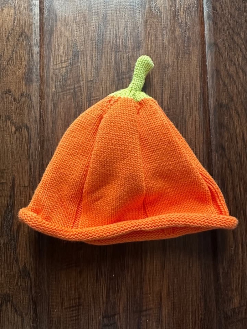 Carter's Kids Orange Pumpkin Cap/Hat